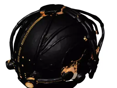 Futuristic Neural Interface Crown 3D model