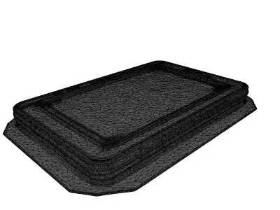 Futuristic SciFi Circuit Tablet Model 3D model