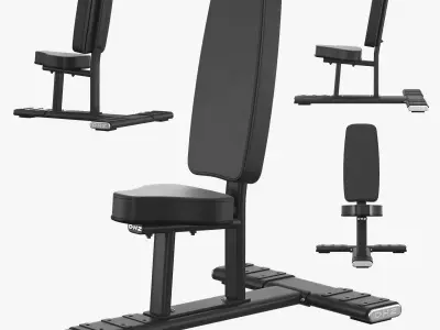 E-7038 Multi-Purpose Bench 3D model
