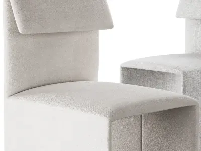324 Resident Sacha Chair by Philippe Malouin 3D model