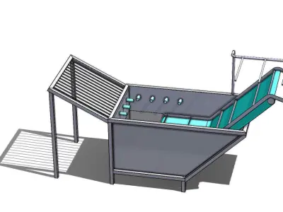 Electric Pepper Washing Machine Part 1 3D print model