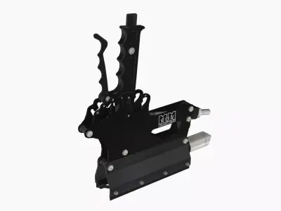 MM Billet 3 Speed shifter Low-poly 3D model
