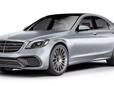 Mercedes-Benz S65 AMG 2018 3D model