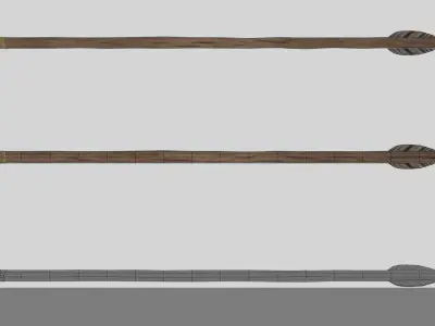 weapon bow   3D model