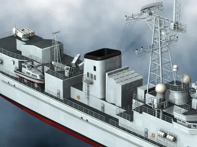 F70 Class 3D model