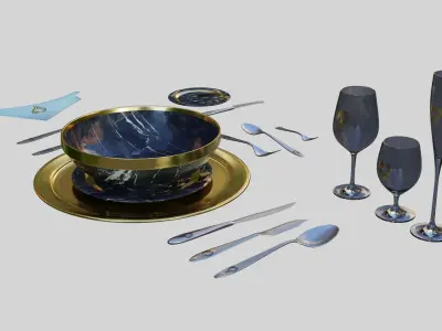 Royal Tableware 3D model