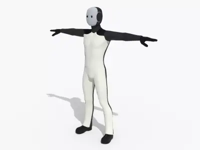 Humanoid Robot 3D model 3