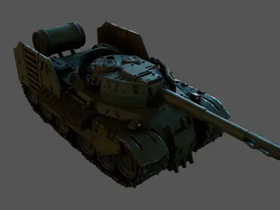 Military Tank 3D model from CGTrader