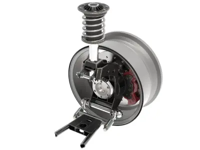 Wheels 3D model wheel 3D model