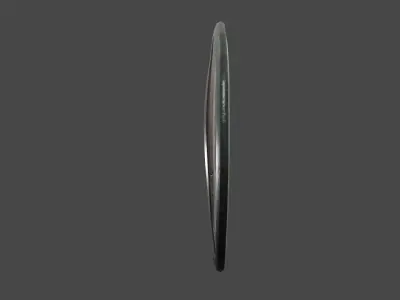 Wood Shield Free low-poly 3D model