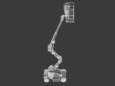 JLG E400AN Articulating Boom Lift 3D model