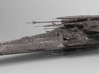 Spaceship reaper design 3 3D model
