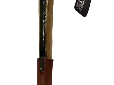 Antique Viking ax 3D model