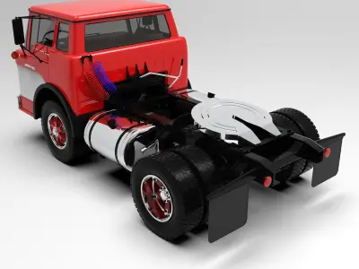 Ford C-600 1972 3D model