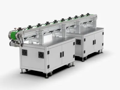 Automatic Fixed Distance Belt Line 3D model