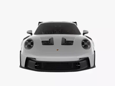 Porsche GT3RS Standard 2023 3D model