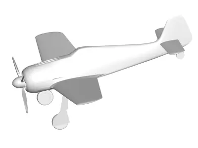 Focke Wulf Fw 190 3D model purchase