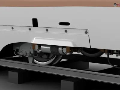 Shinkansen E7 3D model