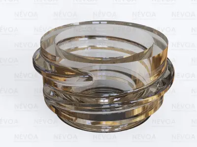 Neck finish - SP 400 - 18 - L - BDF - voluntary standard 3D model