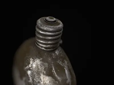 Flask 3D model
