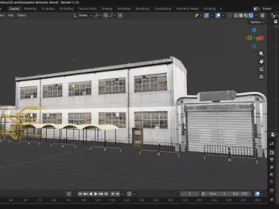 A collection for industrial elements  Free 3D model