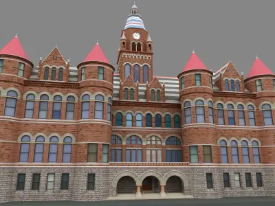 Dallas County Courthouse 3d Model