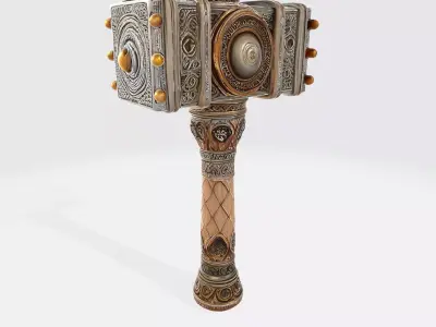 War Hammer 3 3D model