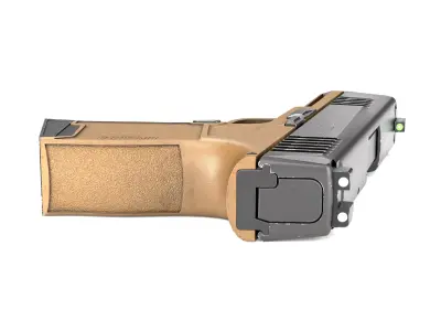 Sig Sauer P365 FDE Pistol Low-poly 3D model