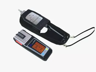 Gas Controller Low-poly 3D model