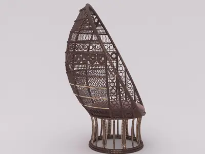 Lunar Chair 3D model