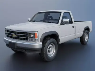 Chevrolet K2500 Cheyenne 1990 3D print model