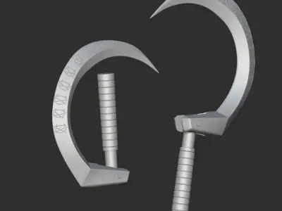 DEATH S SICKLE FROM PUSS IN BOOTS THE LAST WISH 3D print model