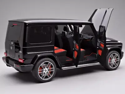 Mercedes-Benz AMG G65 Low-poly 3D model