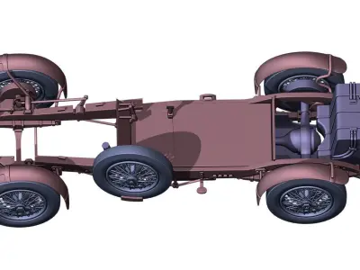 Bentley Blower  Print 3D print model
