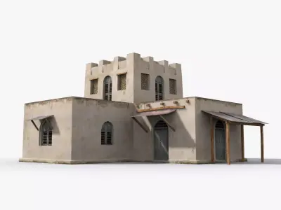 Arab xx4 Low-poly 3D model