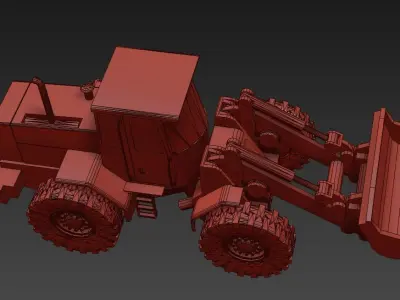 Volvo L170 Low-poly 3D model