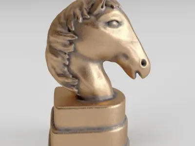 Noble Horse 3D model