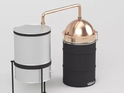 Brewery Tank 3D model