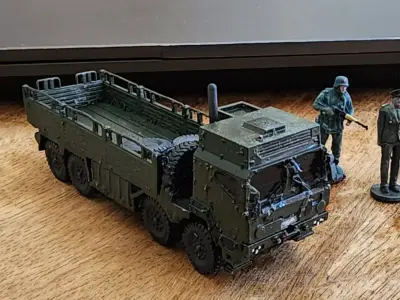 RMMV HX Military Truck 3D print model