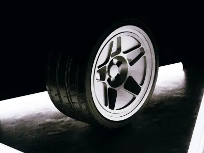 Fifteen52 Tarmac R43 Low-poly 3D model
