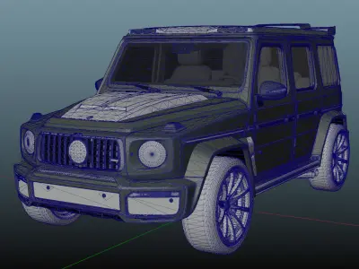 Mercedes-Benz BRABUS G900 3D model