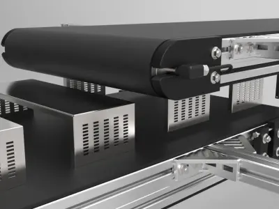 magnetic conveyor Free 3D model