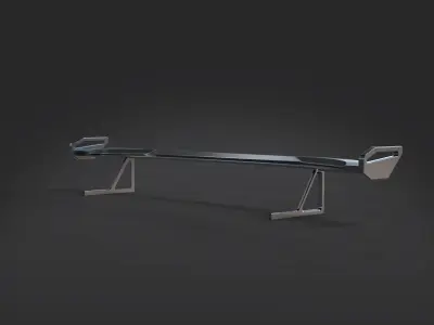 SPOILER HDV TURBO 3D model