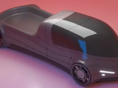 Future Car 28 3D model