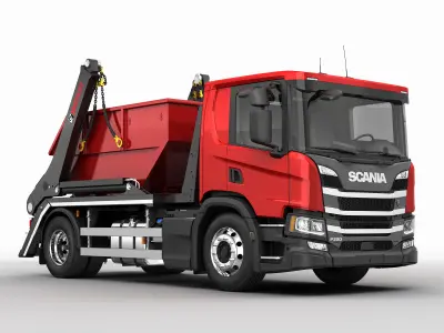 Truck Multilift Futura 12 3D model