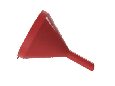 Red Funnel Low-poly 3D model