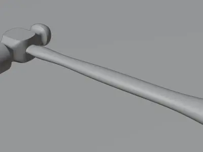 Hammer 3D model get