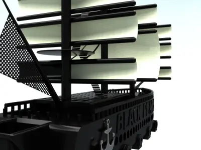 Pirates Ship 3D model