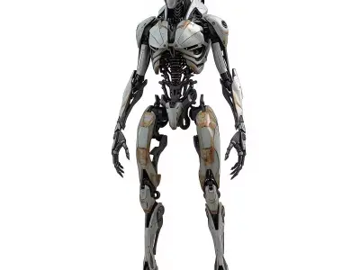 Aesthetic Royal Alien King 3D Model Low-poly 3D model buy