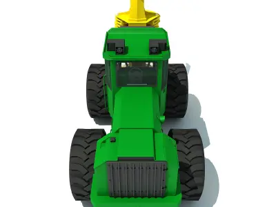 Green Heavy Bunchler 3D model